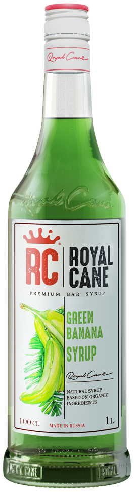 Сироп Royal Cane Зеленый Банан 1л Сироп Royal Cane Зеленый Банан 1л